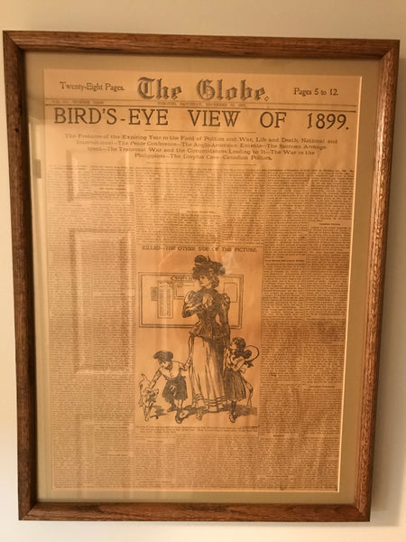 The Globe, Toronto newspaper, December 30, 1899