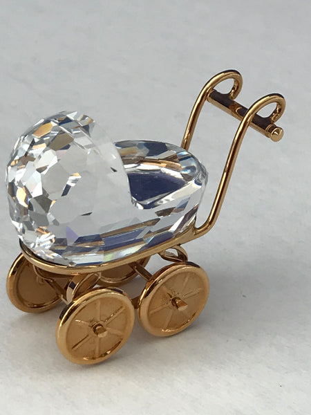 Swarovski Crystal Memories Baby Carriage