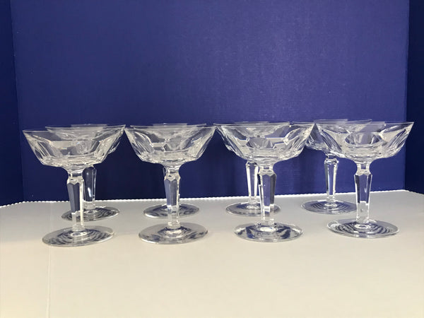 Waterford Crystal Champagne Glasses -Sheila (cut)