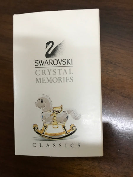 Swarovski Crystal Memories Rocking Horse Box