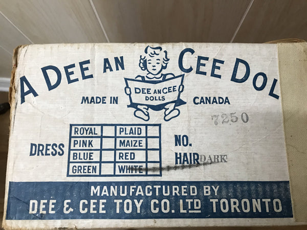 Vintage Wedding Doll from Dee an Cee Doll Company