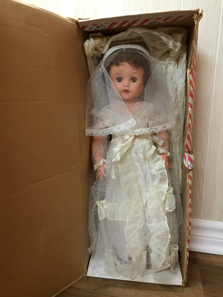 Vintage Wedding Doll from Dee an Cee Company