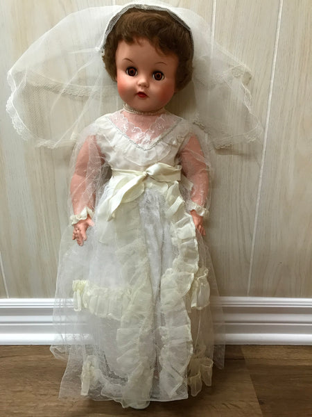 Vintage Wedding Doll from Dee an Cee Doll Company
