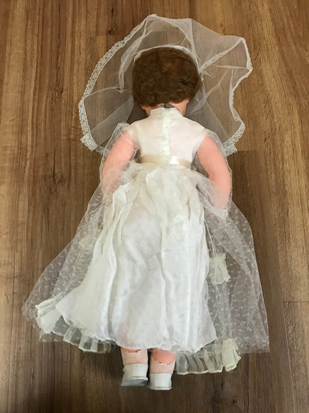 Vintage Wedding Doll from Dee an Cee Doll Company