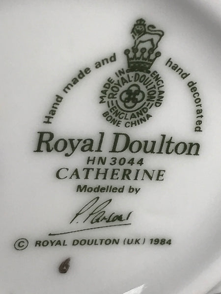 Royal Doulton "Catherine" Porcelain figurine HN 3044