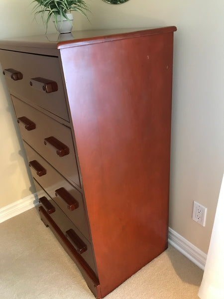 Tallboy Dresser - Solid wood 4 drawers