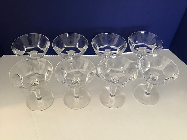 Waterford Crystal Champagne Glasses -Sheila (cut)