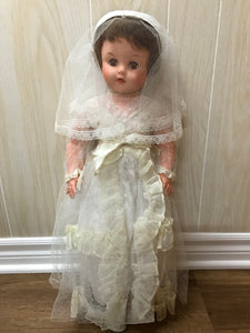 Vintage Wedding Doll from Dee an Cee Company